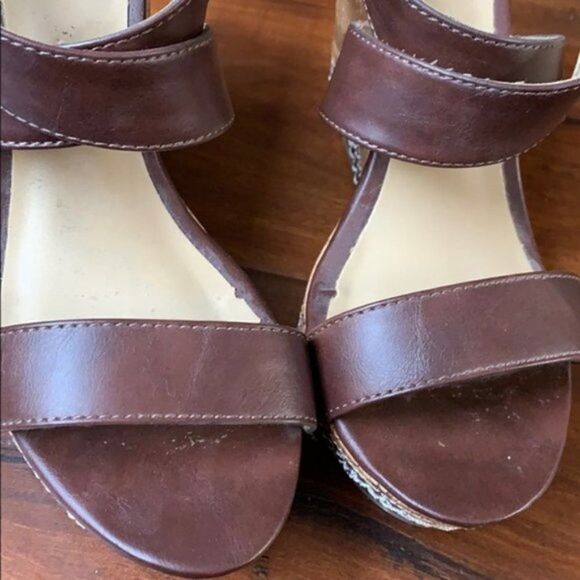 𝅺SHANGHAI Wedge Cork Sandals - Report Shoes - Picture 4 of 11